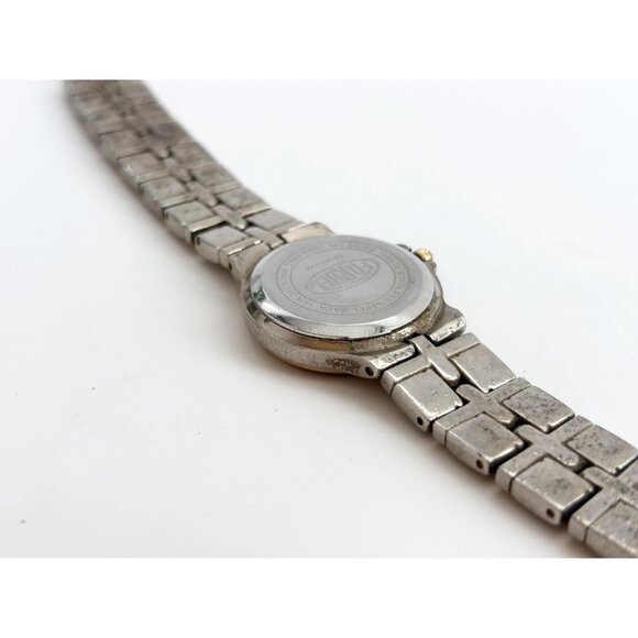 Forbel 24k Gold Foil Dual Dual Toned Vintage Wristwatch - 26mm - WORKS! - Picture 9 of 10